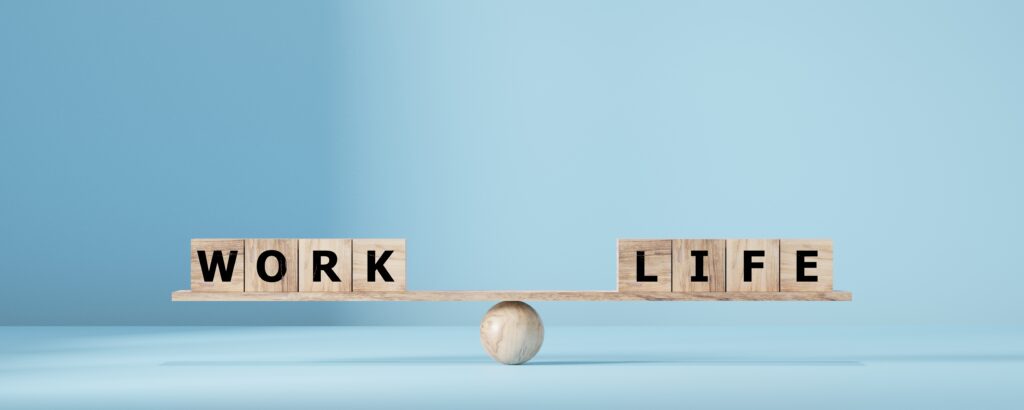 work-life balance concept for new graduates